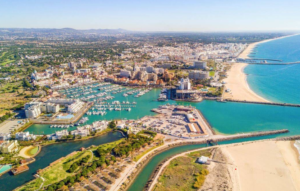 Coastal view of the Algarve for real estate privacy policy page