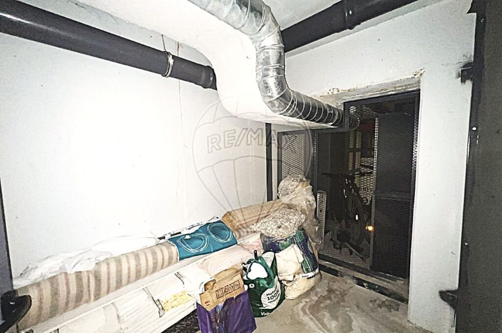 General view of the organized storage facilities within the building.