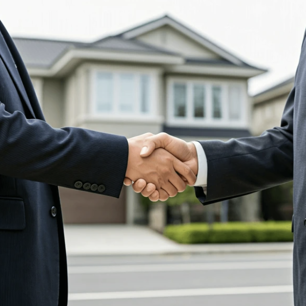 HANDSHAKE SOLD HOUSE