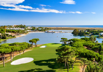 Championship golf course near Vilamoura
