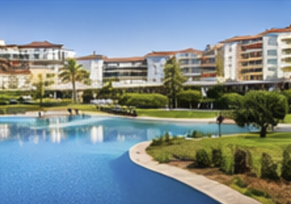 Gated condominium with pool in Vilamoura