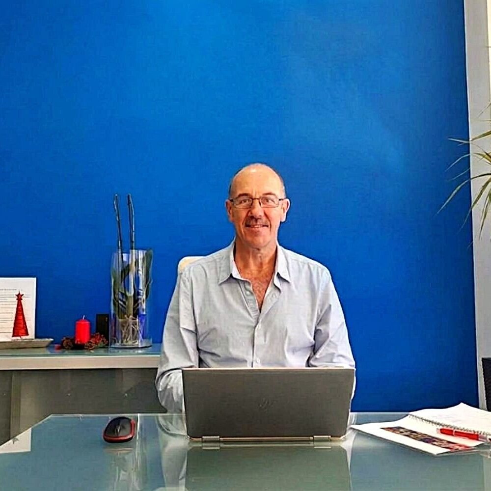 Joao in the office